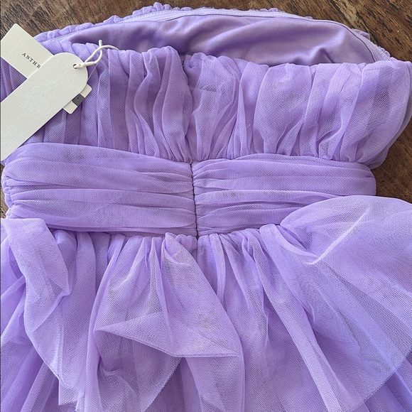 Flat White strapless tulle top - Picture 4 of 4